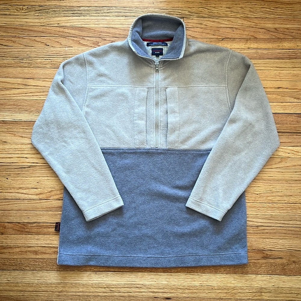 Vintage Tommy Hilfiger Jeans Fleece Pullover / Large